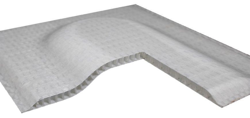 Cost effective light weighting for commercial transportation using thermoplastic honeycomb technology: from PP and recycled PET through to high performance thermoplastics